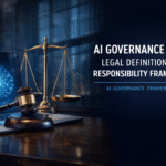 AI Governance Risk: Legal Definition and Responsibility Framework