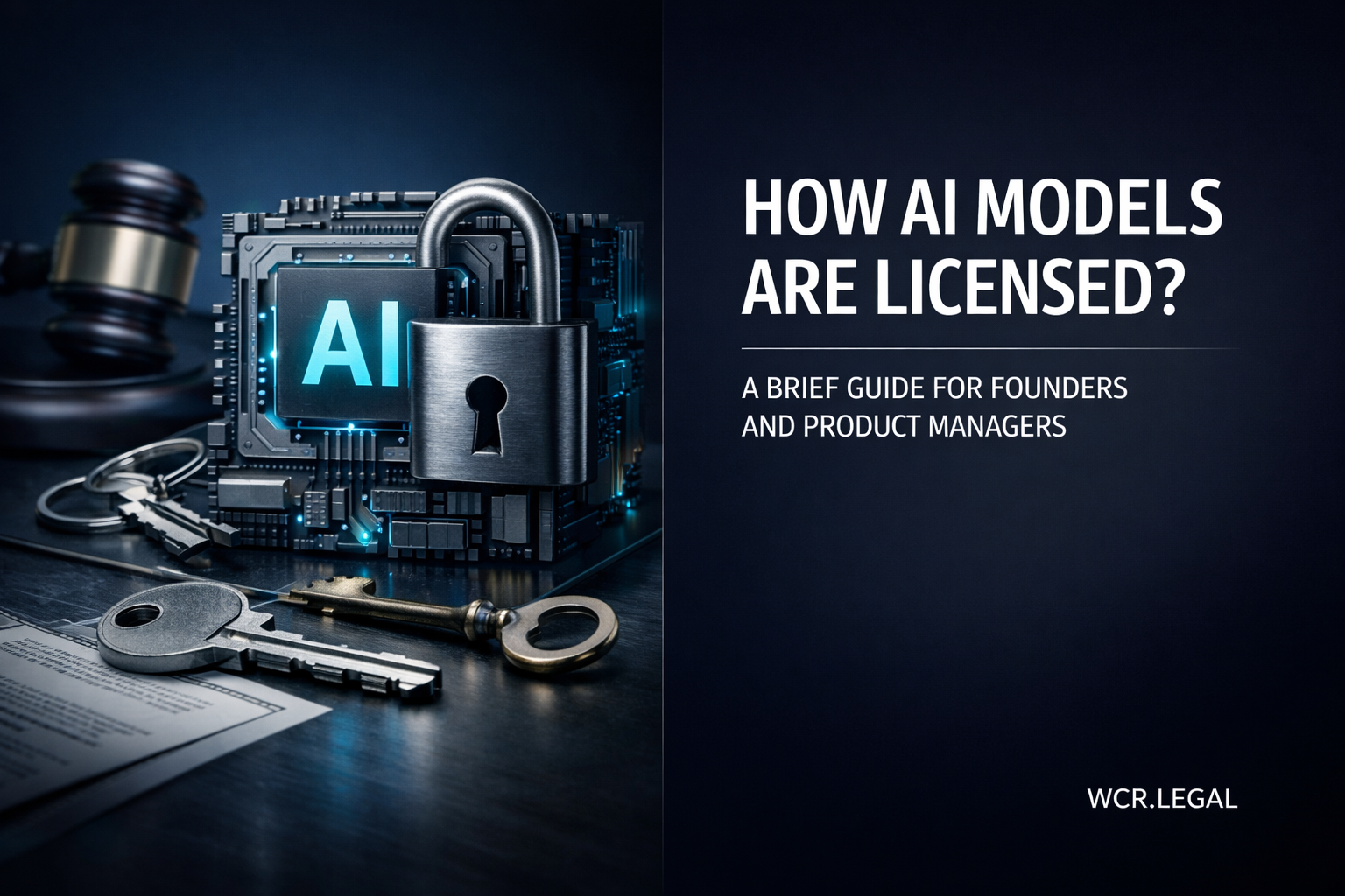 How AI Models Are Licensed: A Brief Guide for Founders and Product Managers