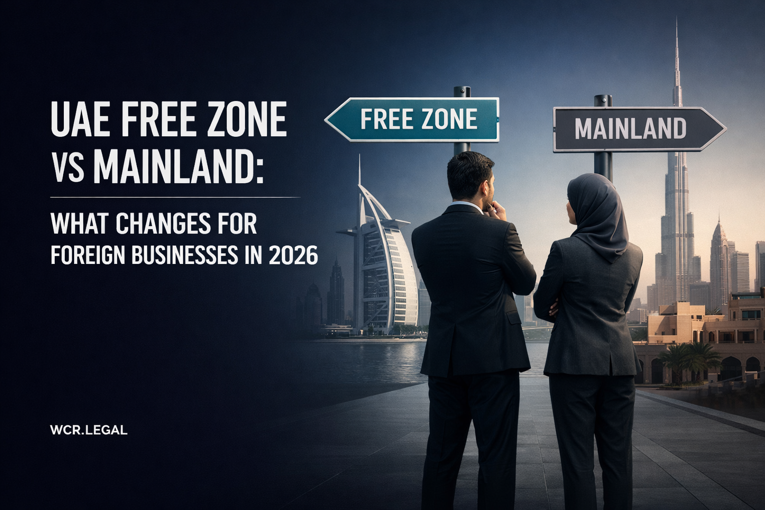UAE Free Zone vs Mainland: What Changes for Foreign Businesses in 2026