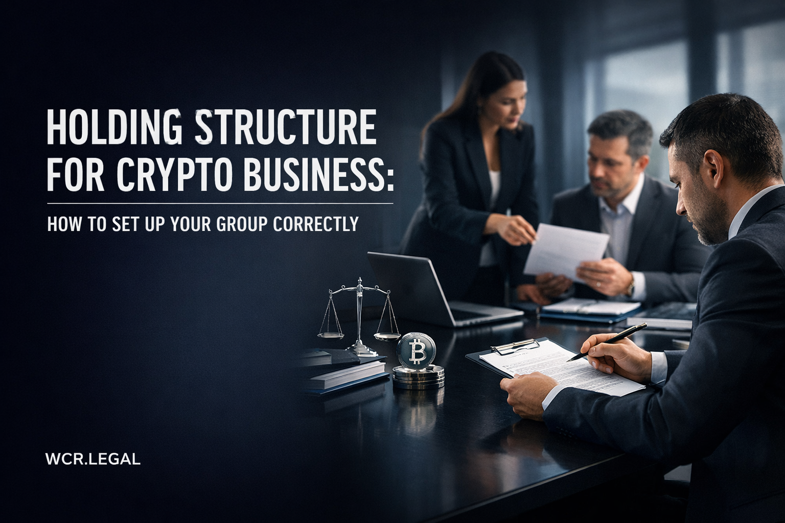 Holding Structure for Crypto Business: How to Set Up Your Group Correctly