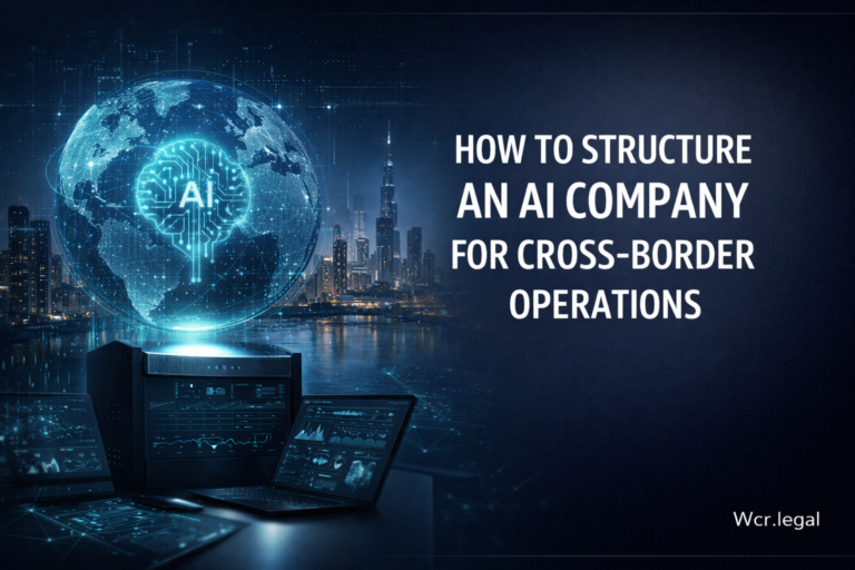 How to Structure an AI Company for Cross-Border Operations - WCR.LEGAL