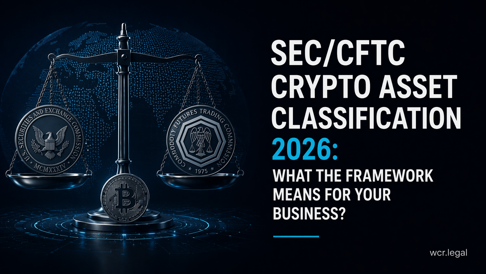 SEC/CFTC Crypto Asset Classification 2026?