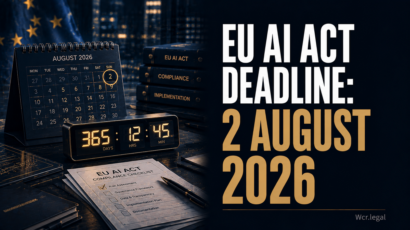 EU AI Act August 2026: What High-Risk AI Companies Must Have in Place