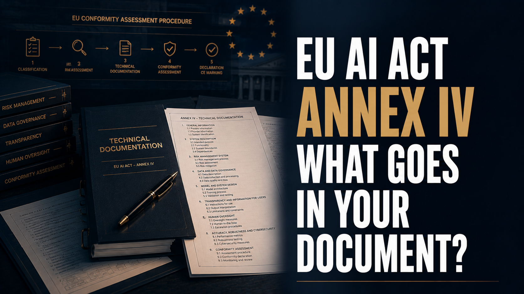 EU AI Act Annex IV: Technical Documentation Requirements